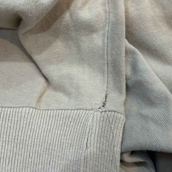 Vintage 1980 A. Smile Men Long Sleeve “Player” Polo in Tan and Red – Size XL - Picture 6 of 8